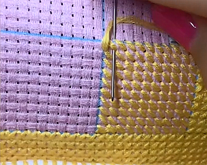 如何快速秀好一幅十字绣