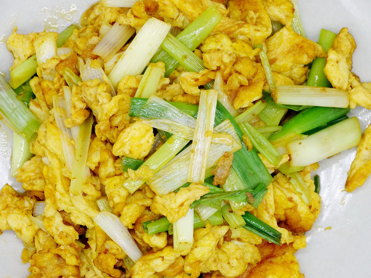 钢筋炒鸡蛋的家常做法，美味简单易学！