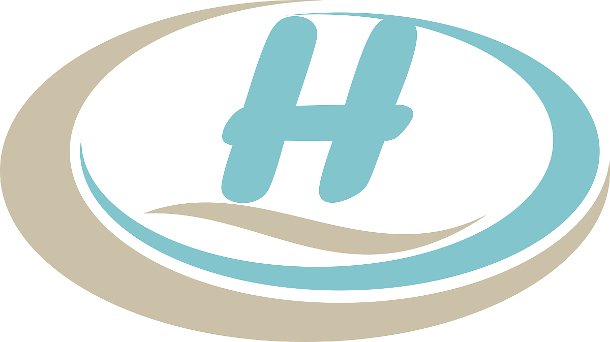 swoosh spa beach initial h