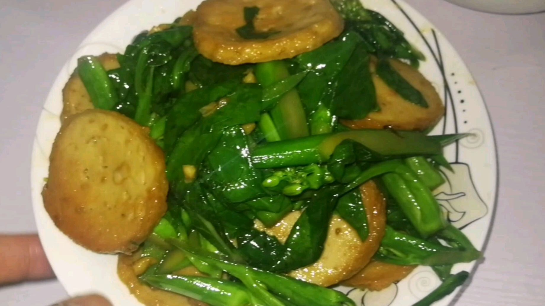 芥末竟然可以这样做菜。