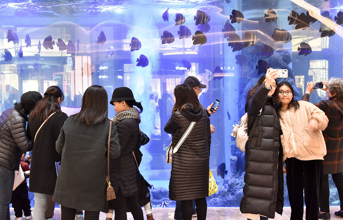 2019年12月20日,上海新世界城历经过9个月的闭门改造亮出新颜.新世界