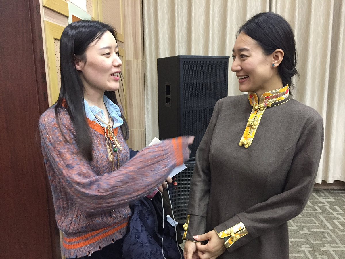 2018年10月17日,武汉,荣获上海电影节评委会大奖和最佳编剧奖的藏语电