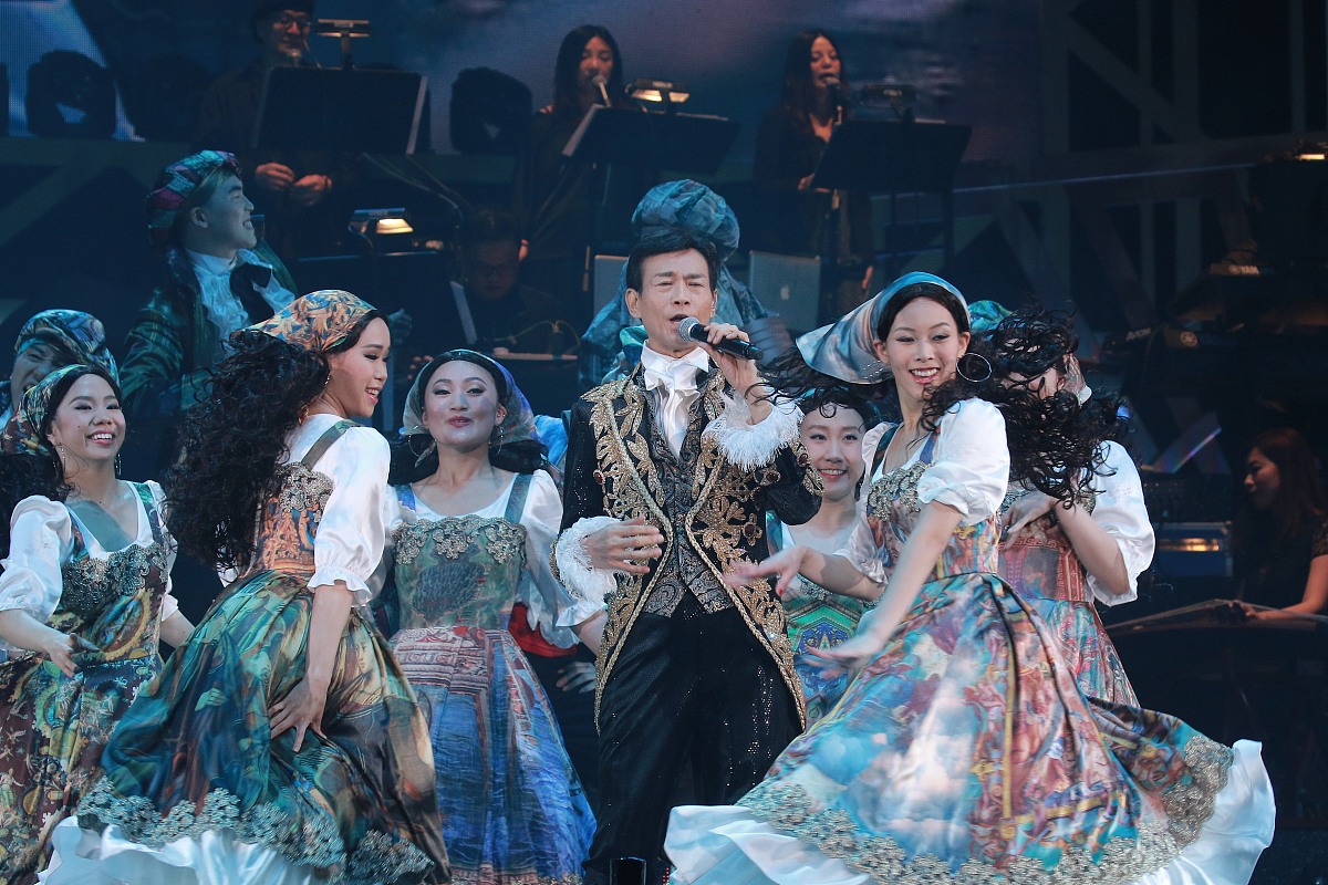 2017年5月30日讯,香港,5月29日,郑少秋半世纪·大时代世界巡回演唱会