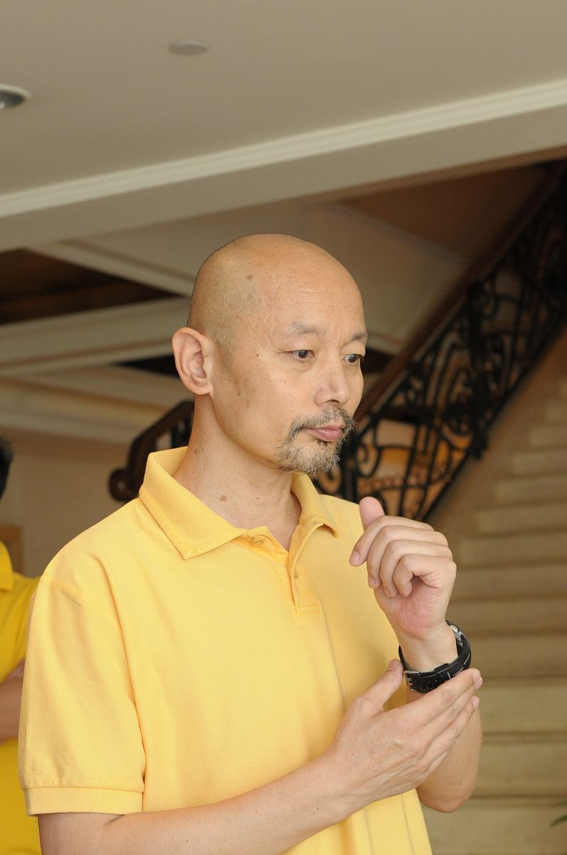 2009年7月1日,北京,电影《气喘吁吁》海报揭幕及官网启动仪式正式举办