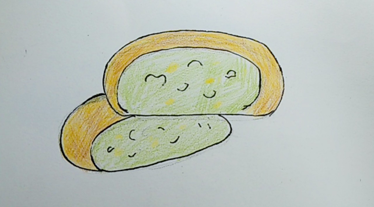 我们一起学画画,简笔画面包