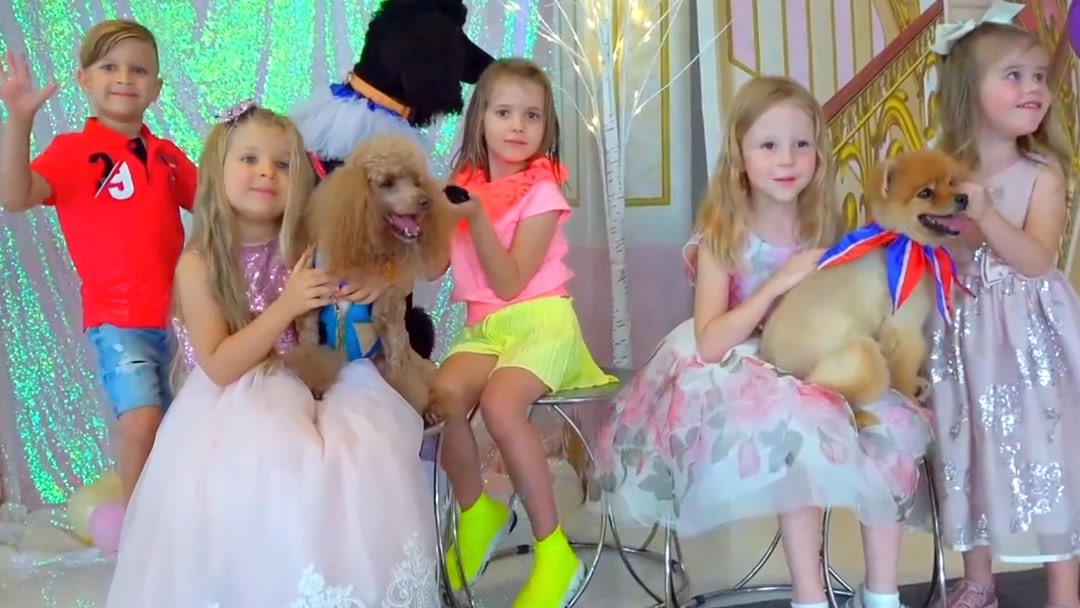 儿童趣味游戏:迪安娜的生日派对,欢乐的一天