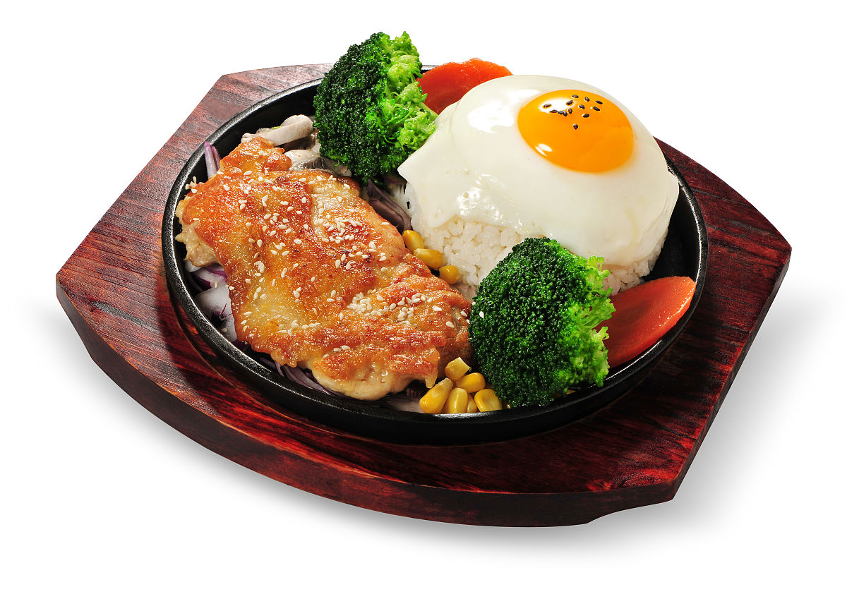 铁板饭,铁锅饭,多种类高清美食素材.