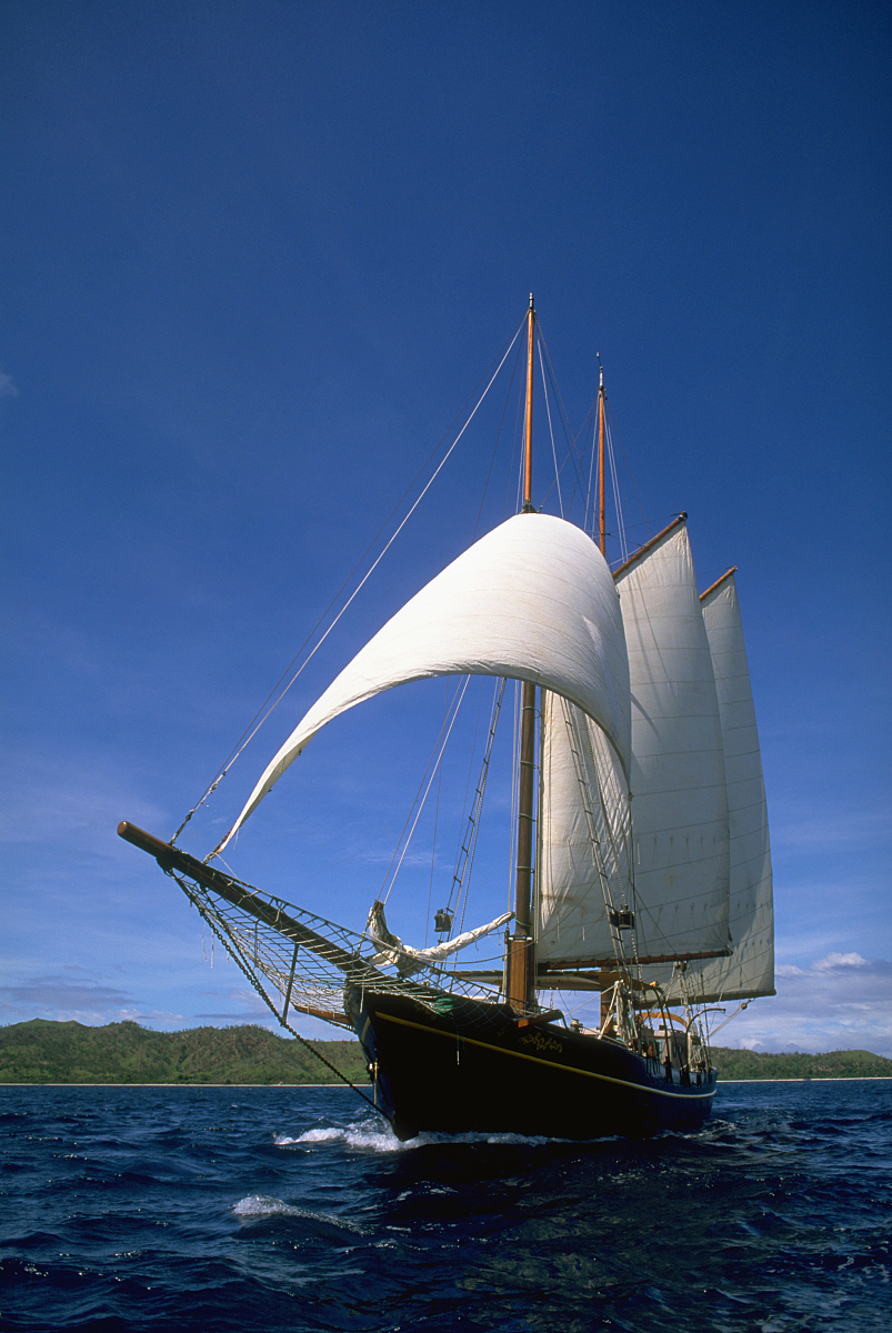 fiji,color image,vertical,archival,photography,sea,tall ship,pac