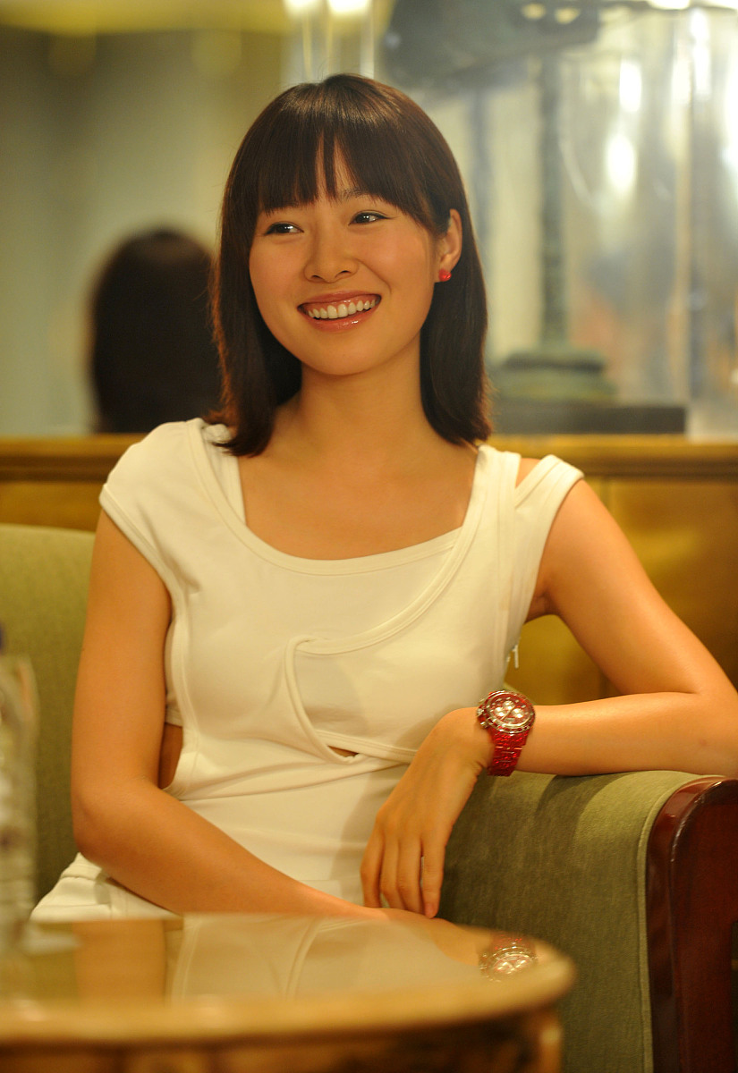 2010年7月4日,重庆,电影《i phone you》在重庆正式开机.***_***江一