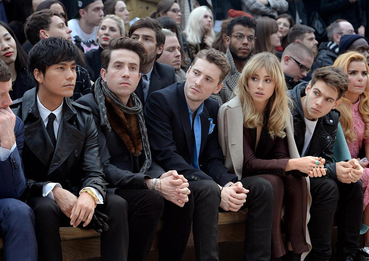 2014年1月9日讯,伦敦,当地时间1月8日,2014伦敦男装周(秋冬),burberry