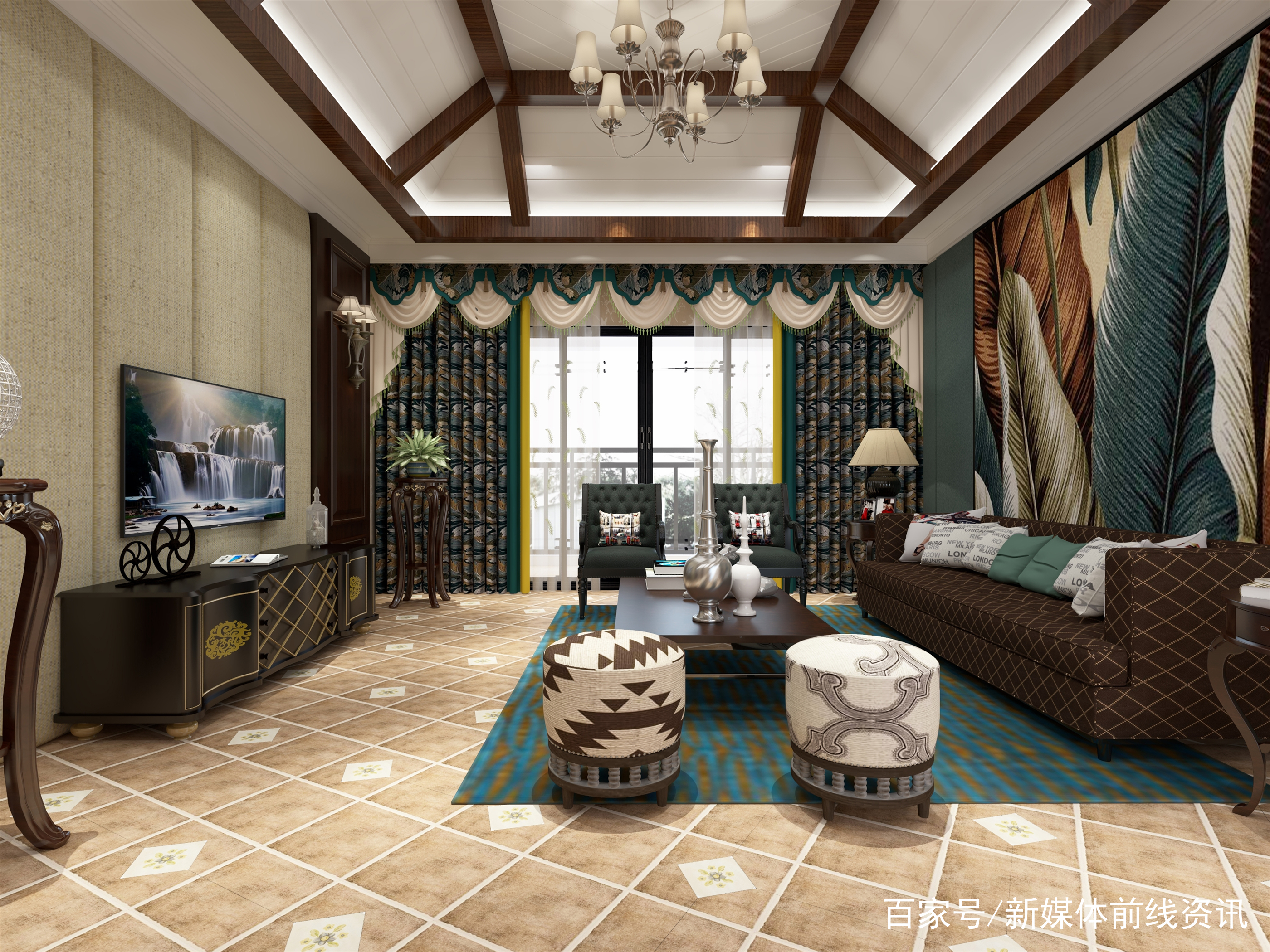 美居乐窗帘布艺《2018九大风格系列》