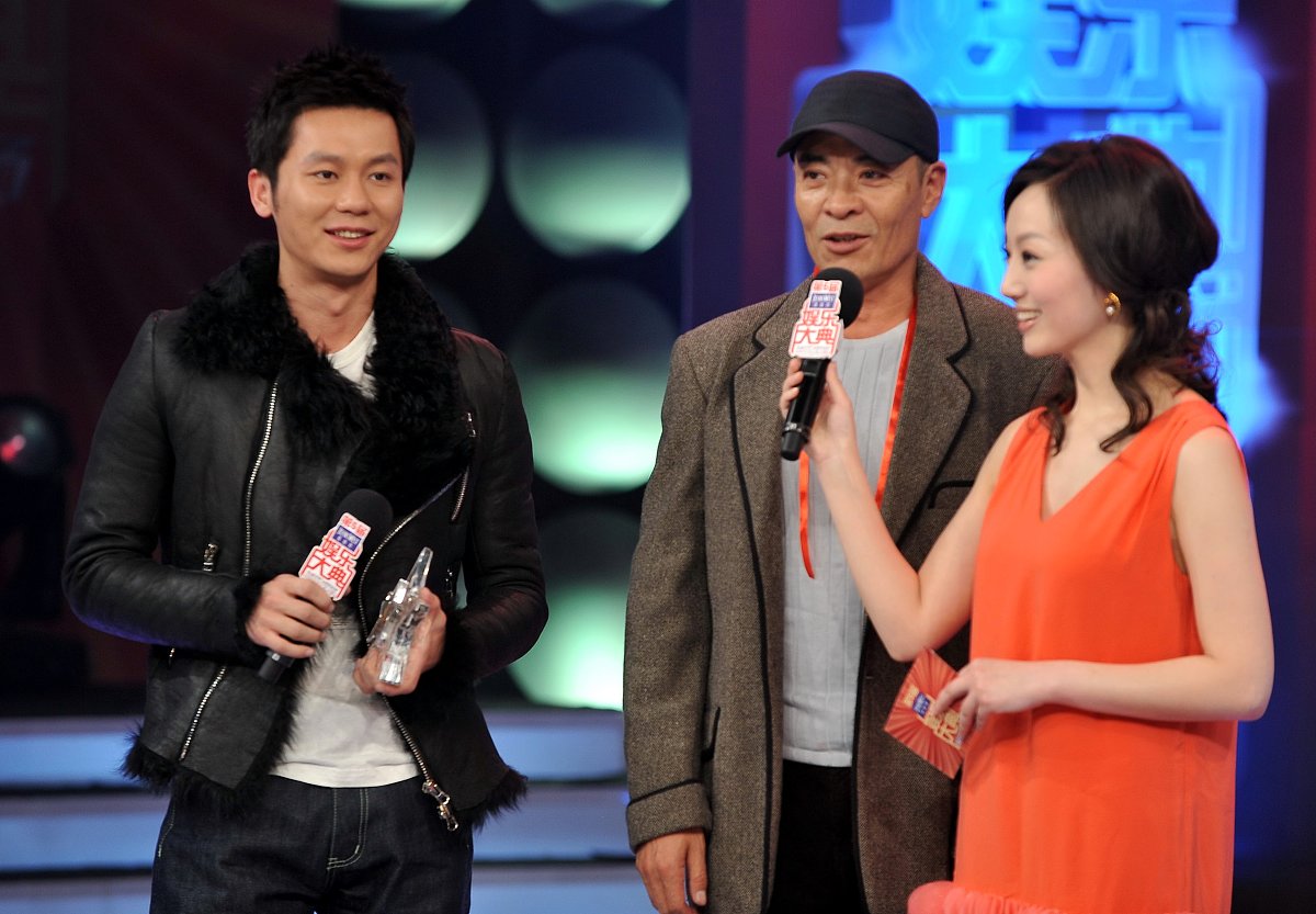 2011年3月7日,北京,2011第五届娱乐大典启动仪式举行.***_***刘威 李