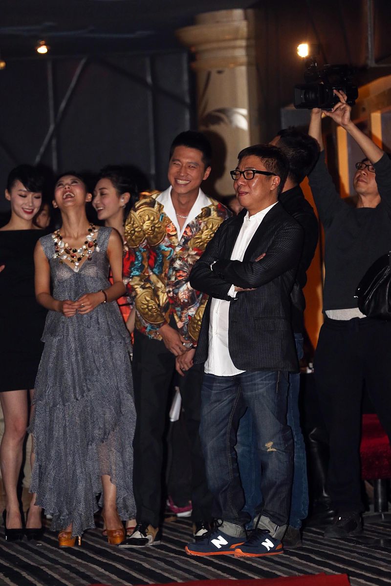 2013年03月13日,北京,电影版《金太郎的幸福生活》首映红毯. 李小萌++