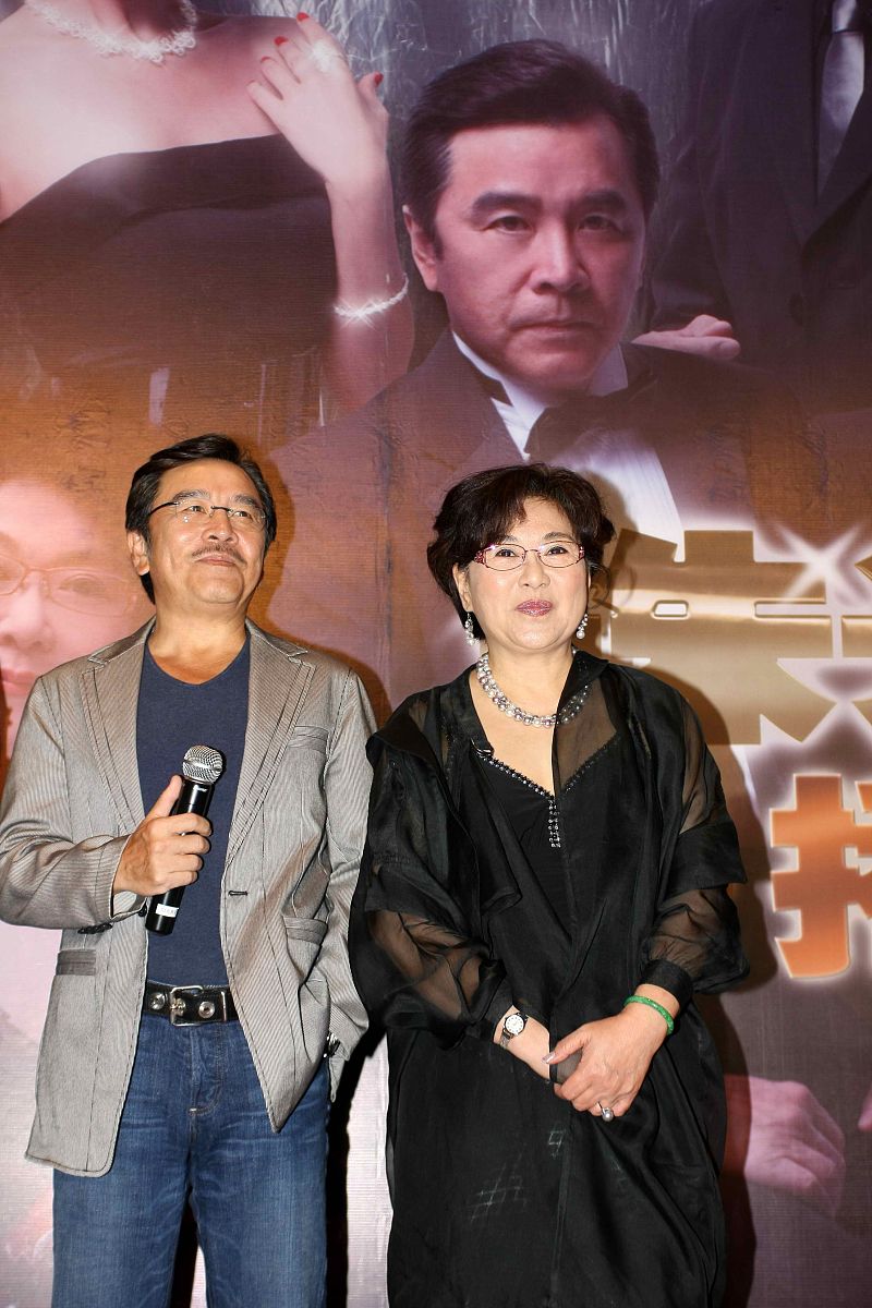 2009年9月25日,上海,港剧《珠光宝气》发布会.姜大卫,李司棋+++_+++珠