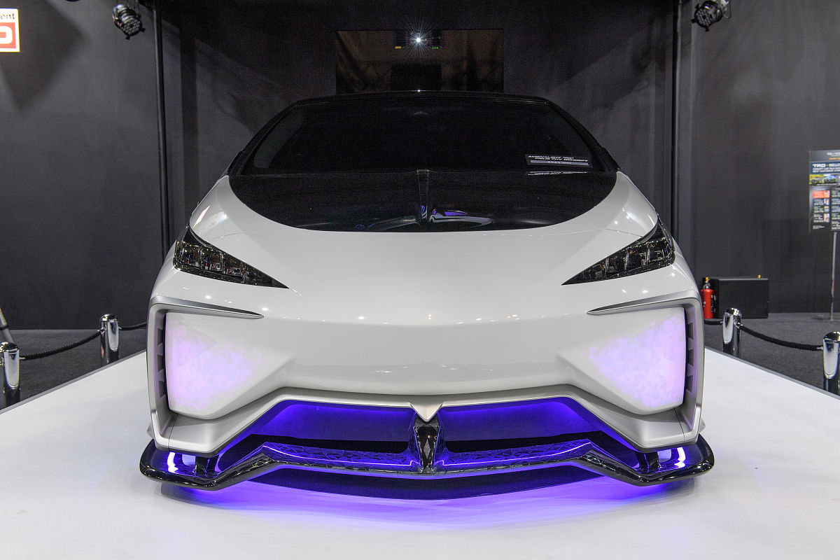 当地时间2020年1月10日,日本千叶,东京汽车沙龙举行.a toyota motor c