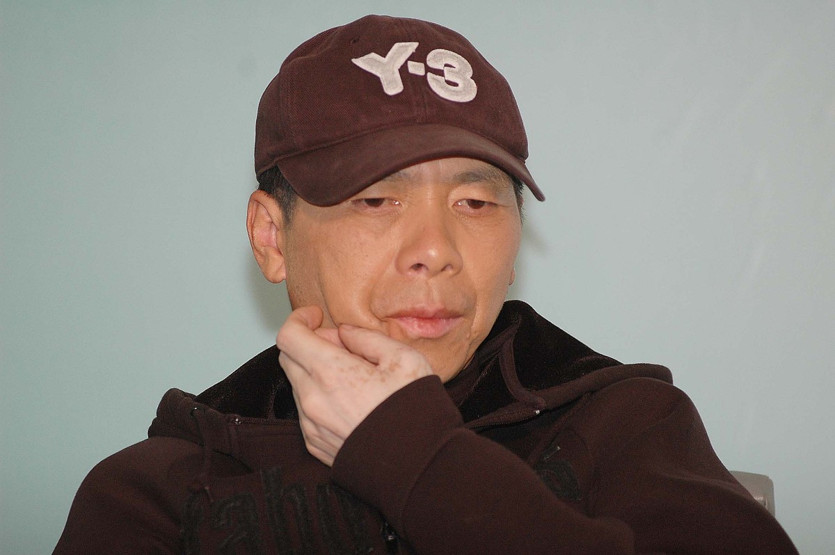 2008年11月18日,北京,贺岁片《非诚勿扰》官网落户发布会举行. 冯小刚