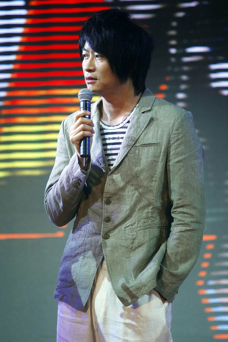 2012年06月11日,北京,的man烧北京演唱会新闻发布会在北京举行.游鸿明