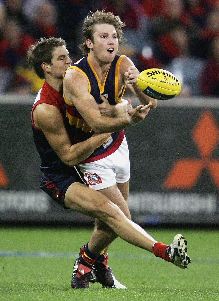 melbourne, australia - may 6: jared rivers #27 for the demons ta