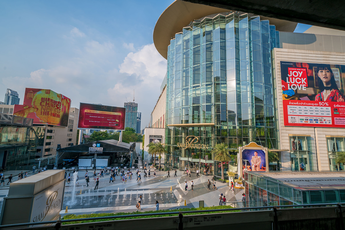 2018年,泰国,曼谷.***_***2018年02月28日,曼谷街景.