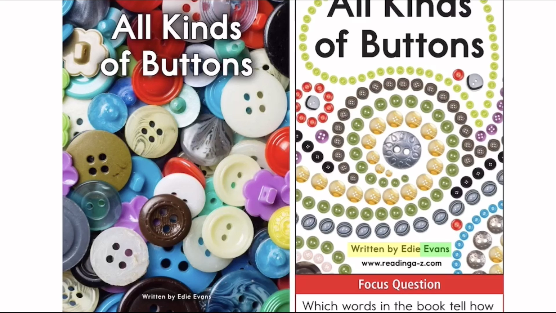 [图]英语要学好,原版阅读不能少,美国RAZ-A级All Kinds of Buttons