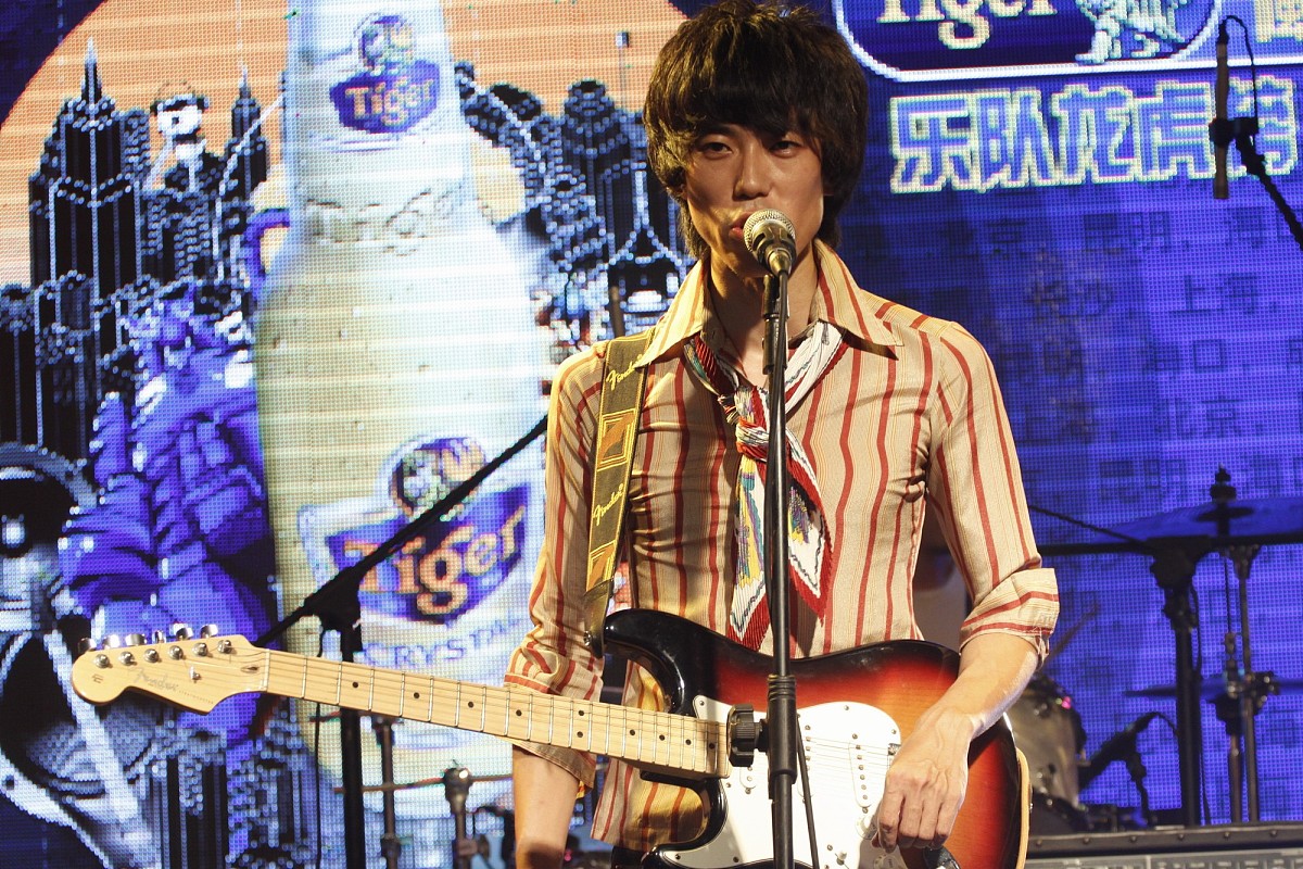 2011年7月31日,北京,由某牌子啤酒主办的"虎啤跨艺界乐队龙虎榜"第二
