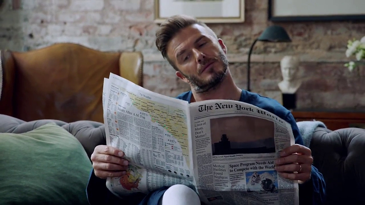 2015年9月30日讯,贝克汉姆(david beckham)拍摄h&m品牌广告.***_***29