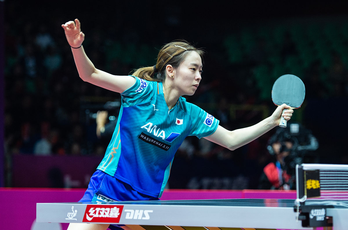 2019年10月19日,四川成都,2019国际乒联女子<strong>世界</strong>杯次日赛况.石川佳纯