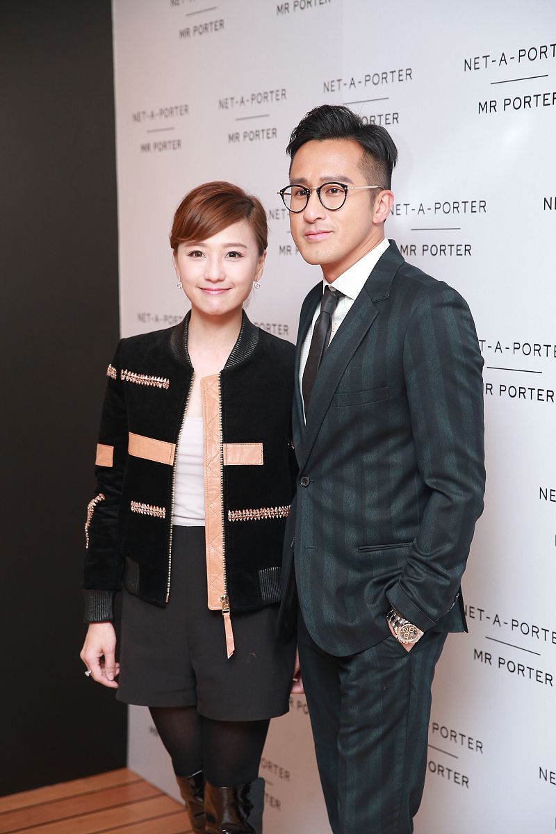 2017年12月8日,香港,明星出席net-a-porter与mr porter派对.