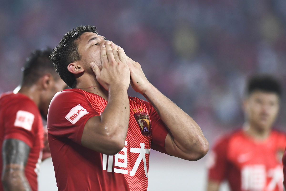 2019年7月16日,广东广州,2019中超第18轮,广州恒大淘宝vs大连一方.