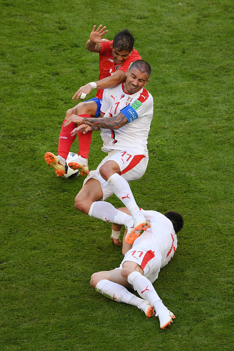 2018俄罗斯世界杯:纳瓦斯神勇难救主 哥斯达黎加0-1塞尔维亚