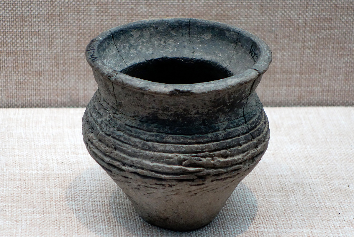 ***_***中口罐,新石器时代·王墓山下类型.距今约6200-6000年,凉城县