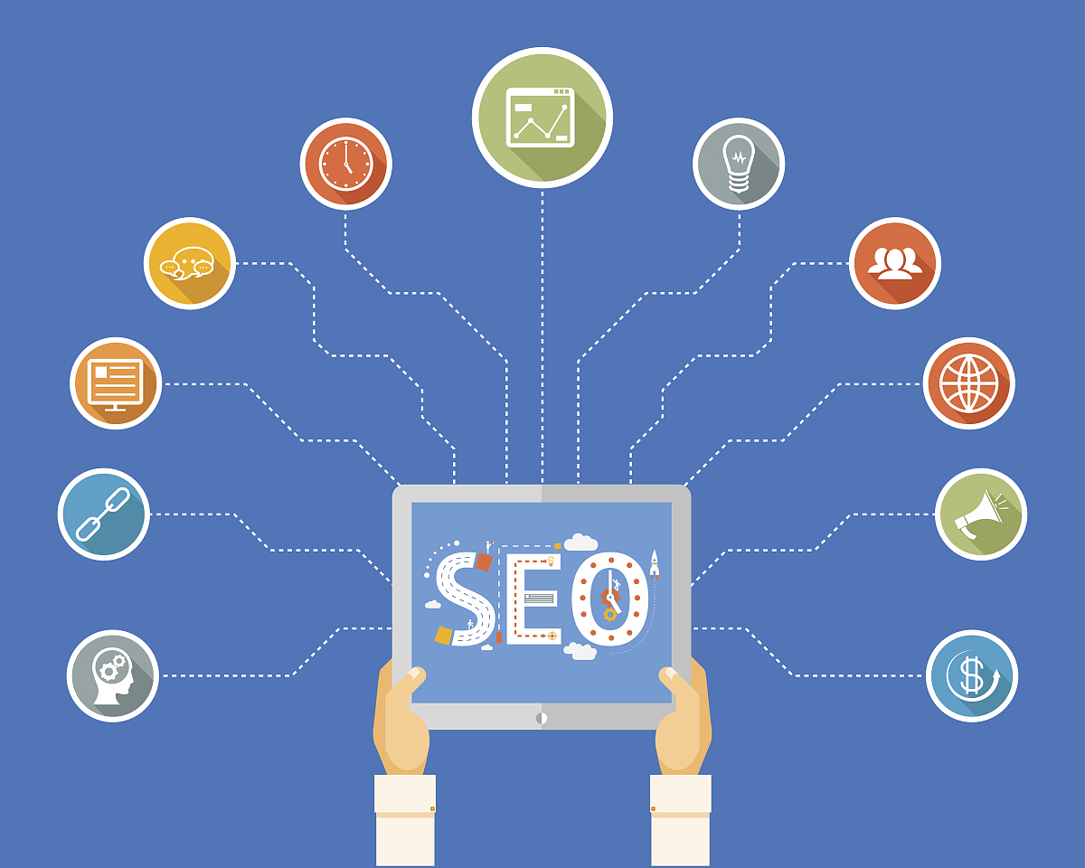 seo infographic template