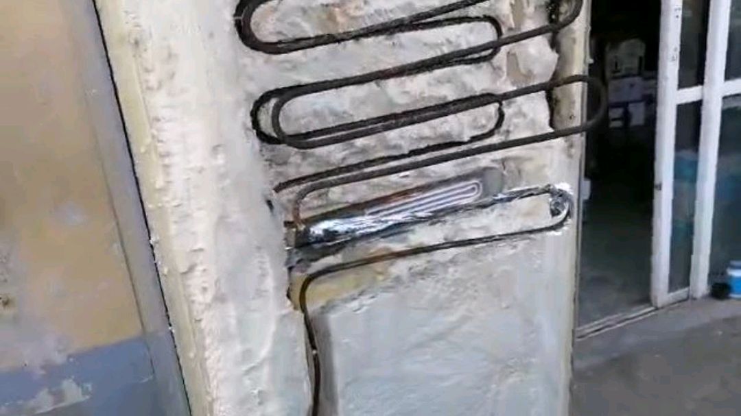 电冰箱蒸发器损坏,用这种方法维修更换,省工省料还省钱