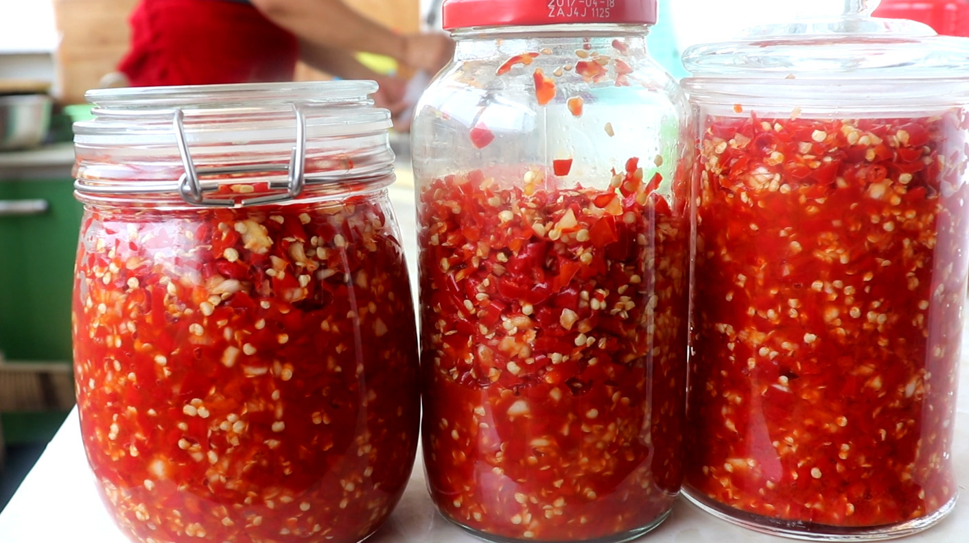 买5斤辣椒自制剁椒酱,香辣味十足,好吃又下饭,学会别出去买了