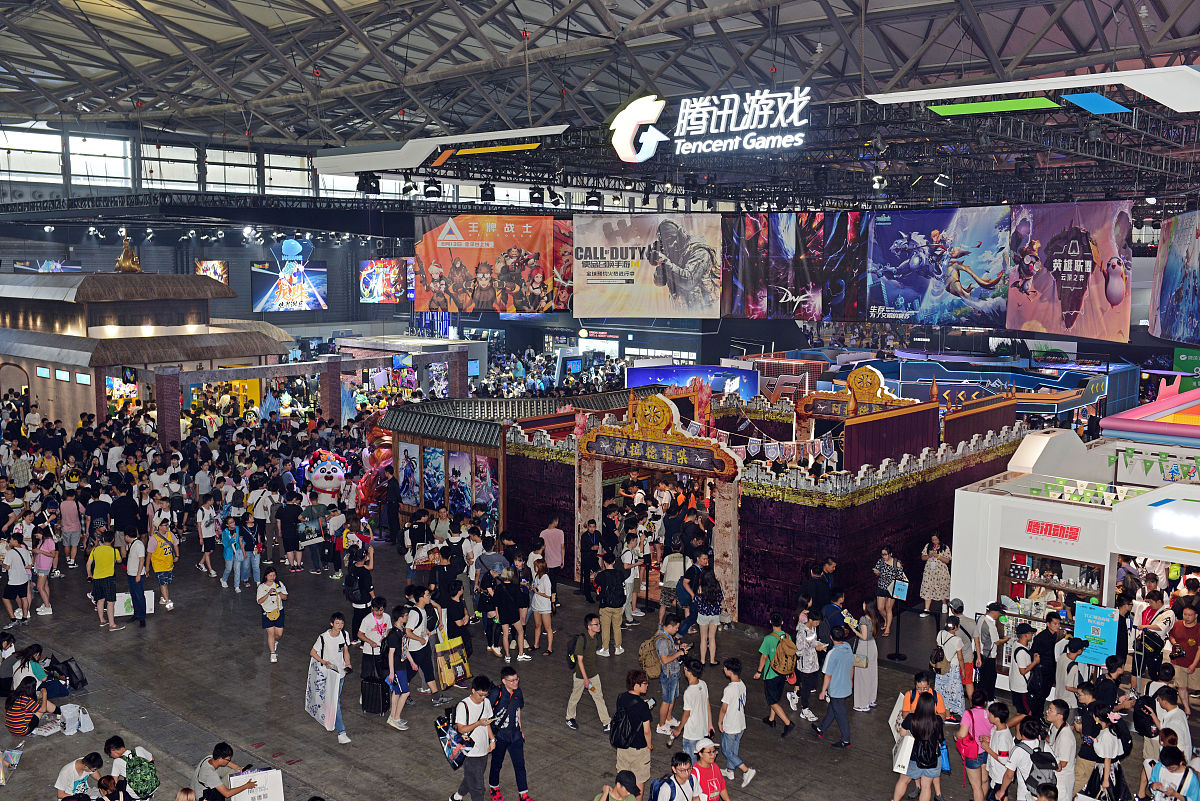 2019年8月2日,中国国际数码互动娱乐展览会chinajoy2019在上海新国际