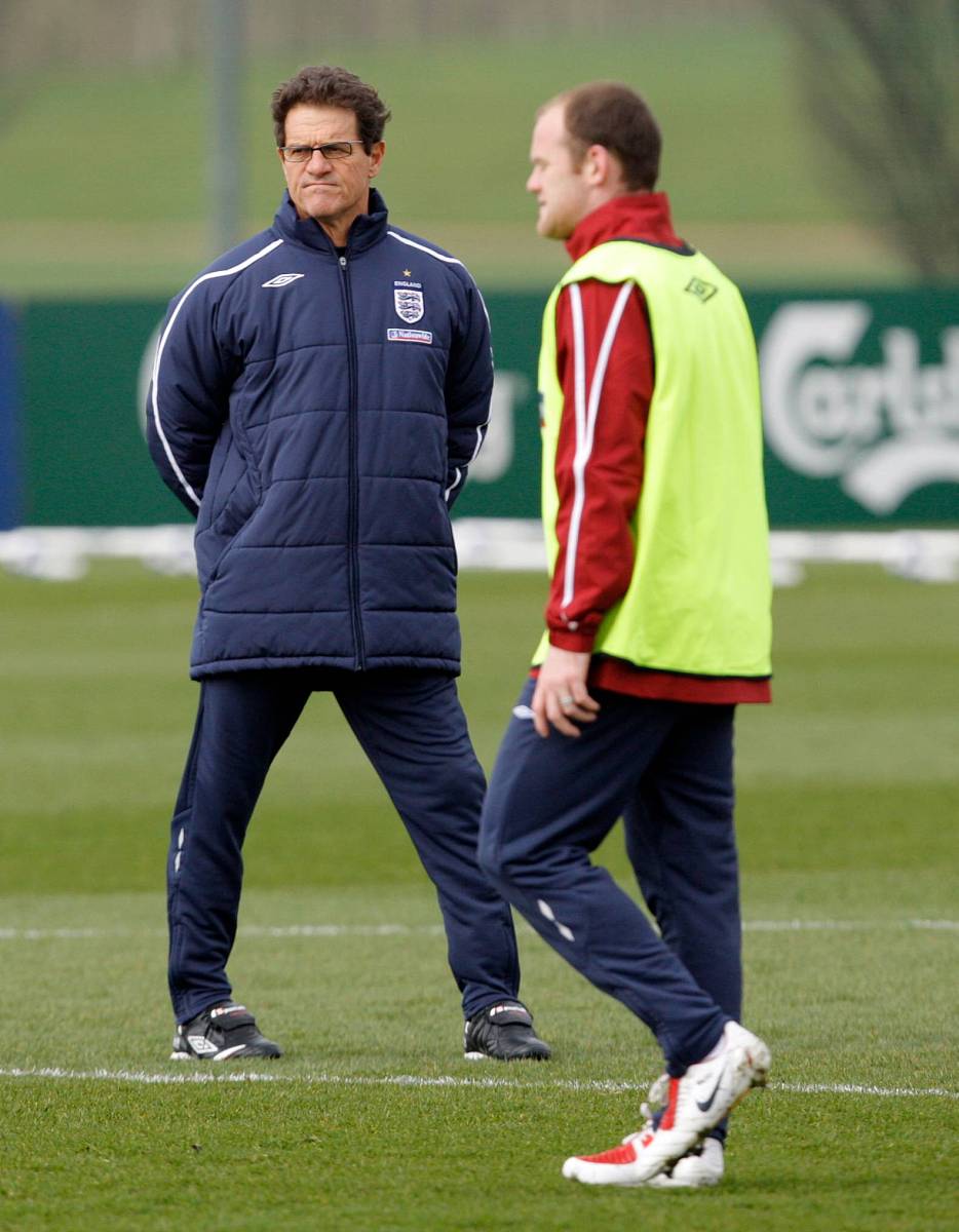 2009  copyright: imago/bpi  <strong>n</strong>ationaltrainer fabio capello (li.