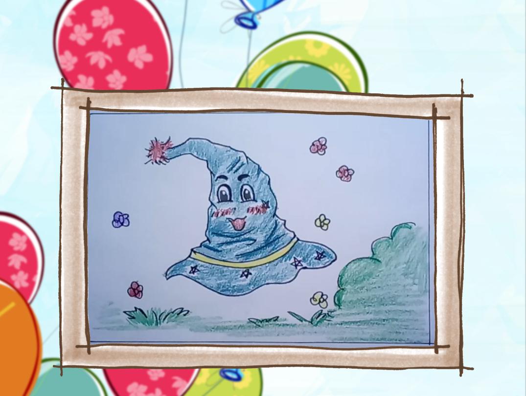 简笔画魔法帽简单几步
