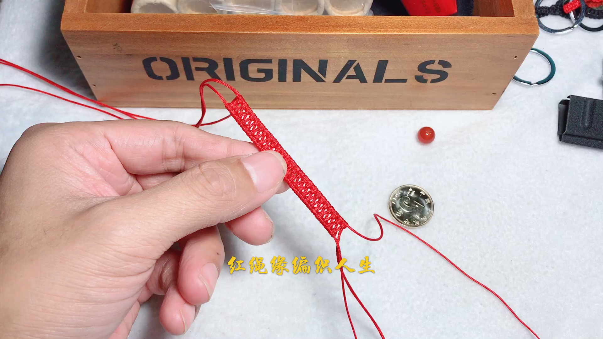 手工编织福禄钥匙扣,时尚diy中国结艺小挂件编法教程
