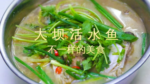 家乡味道 大坝活水鱼 让你回味从前