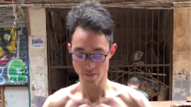 偶遇男神,神似汤姆·加瓦那,这一身肌肉简直完美,我心动了!