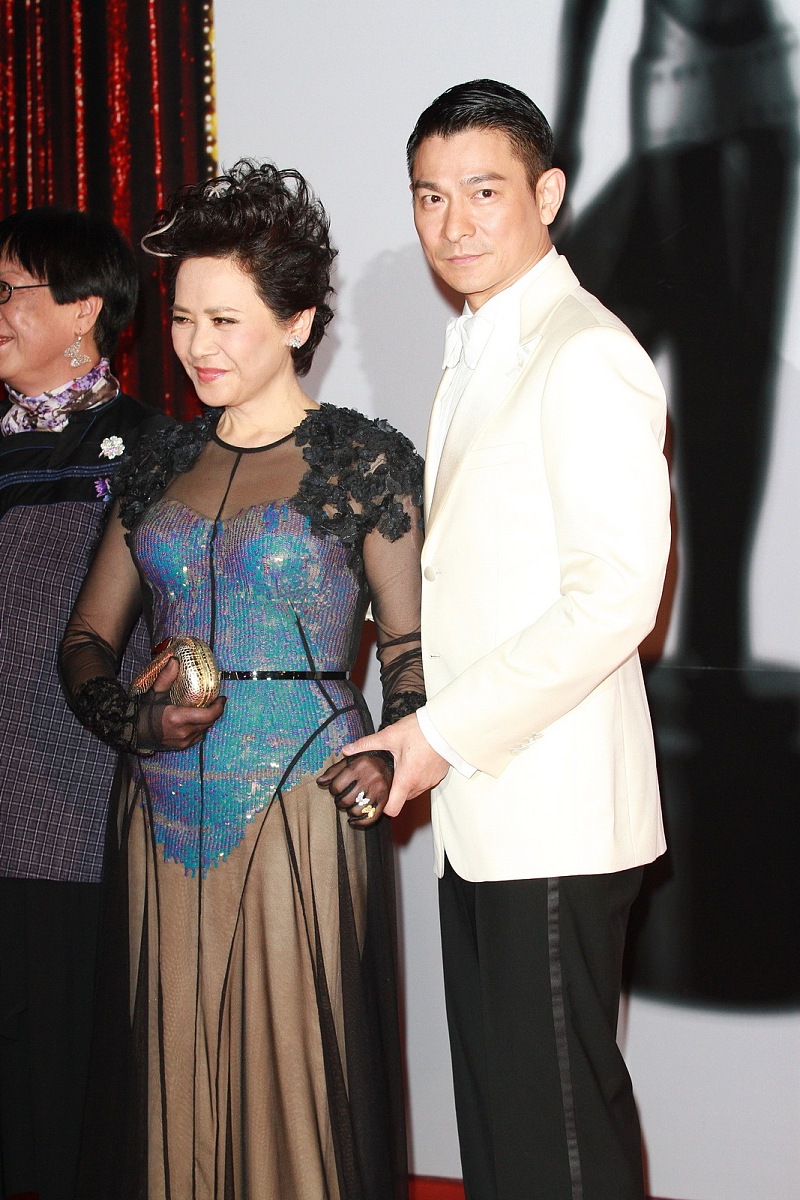 2012年4月15日讯,香港,第31届香港电影金像奖.  ***_***  刘德华 叶德