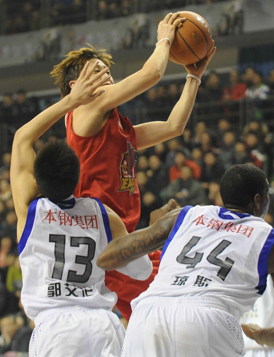 2013年1月16日,本溪,12/13cba第23轮,辽宁衡业97-99青岛双星.***_***+