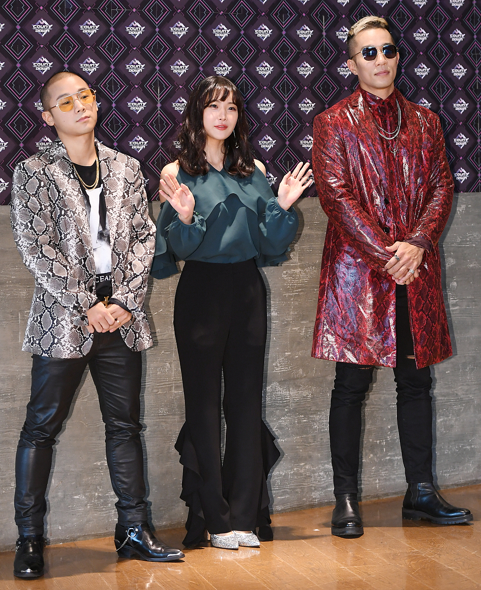 2018年11月15日,首尔,明星参加《m!countdown》 节目彩排.***_***migh