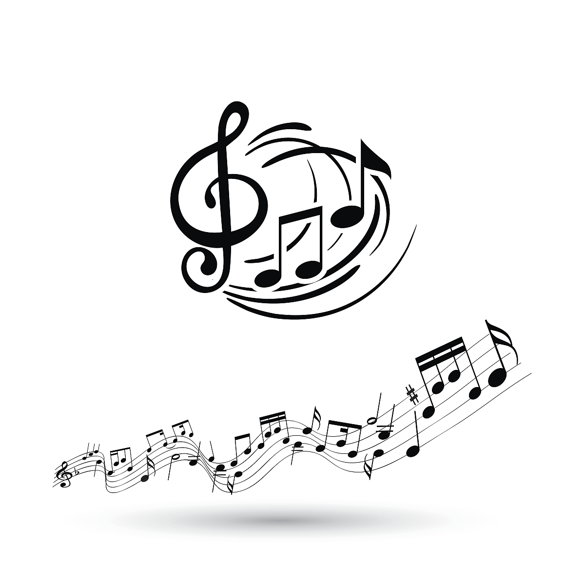 music notes