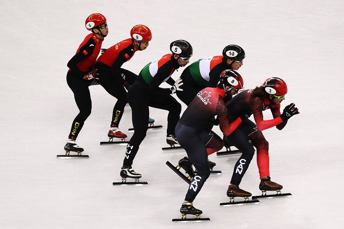 2018年2月22日,韩国,2018平昌冬奥会2月22日短道速滑赛况.gangneung, 