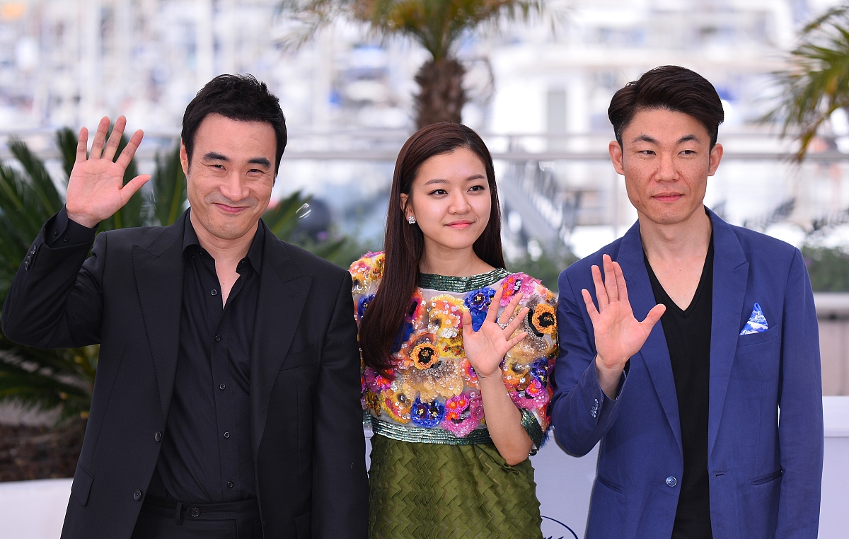 戛纳,当地时间5月19日,第68届戛纳国际<strong>电影</strong>节,韩国电影《办公室》(o