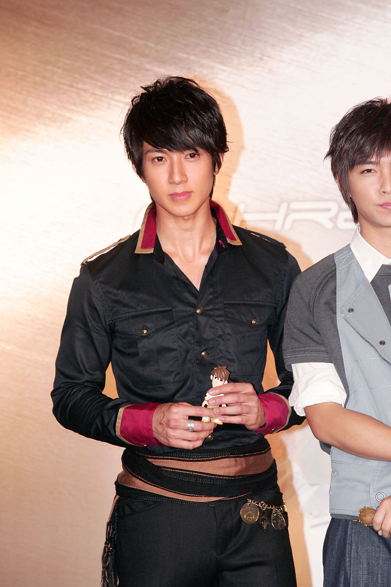 2008年8月8日,香港,飞轮海为世界巡演首站宣传.吴尊+++_+++飞轮海,