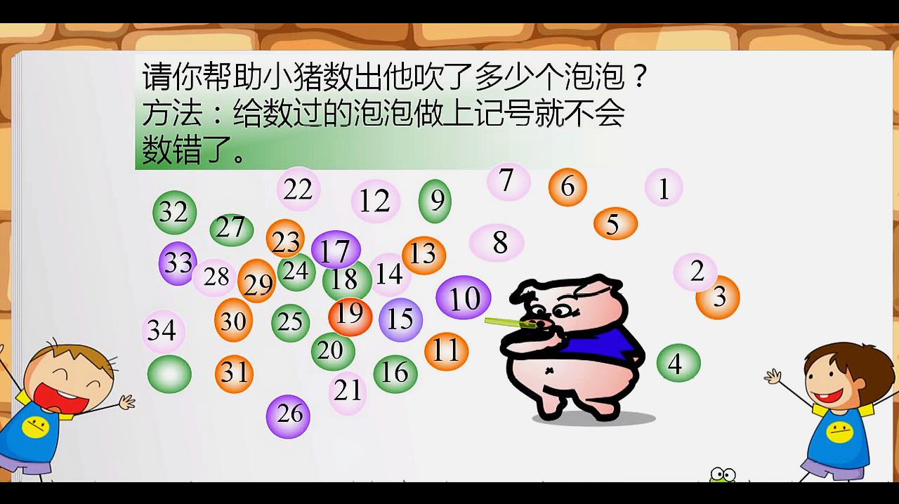 [图]人教版一年下4.1数数和数的组成