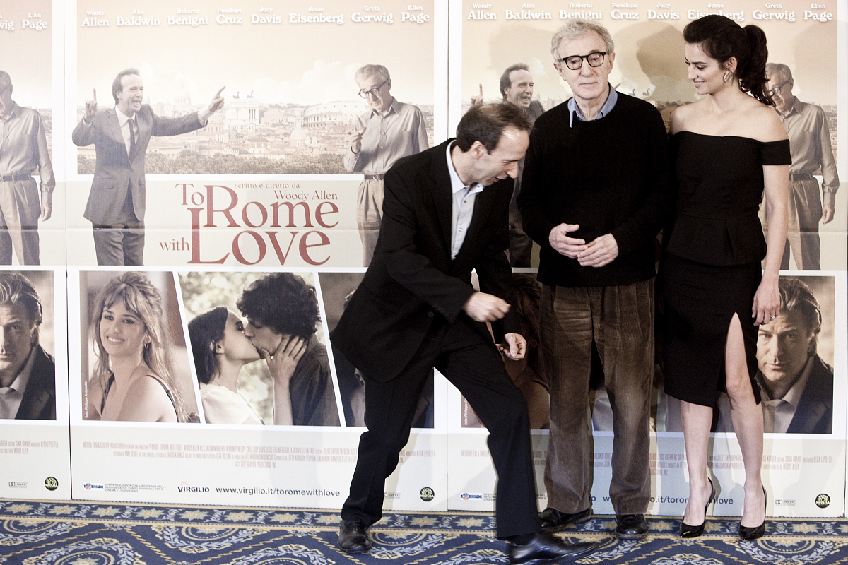 penelope cruz, woody allen and roberto benigni attend the photoc