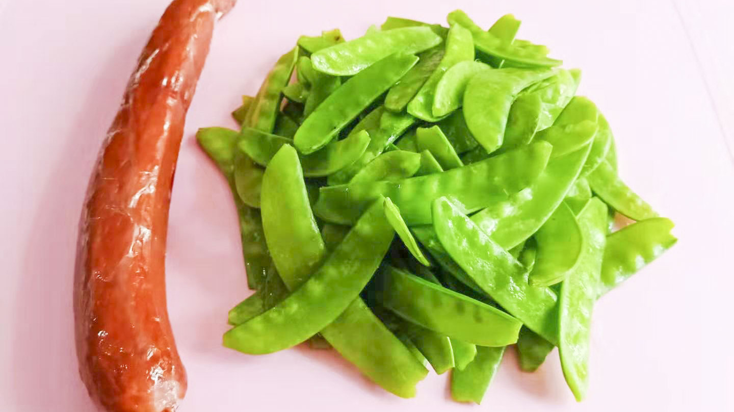 100道养生健康素菜:第一集,豌豆荚新吃法,把饭店的味道带回家
